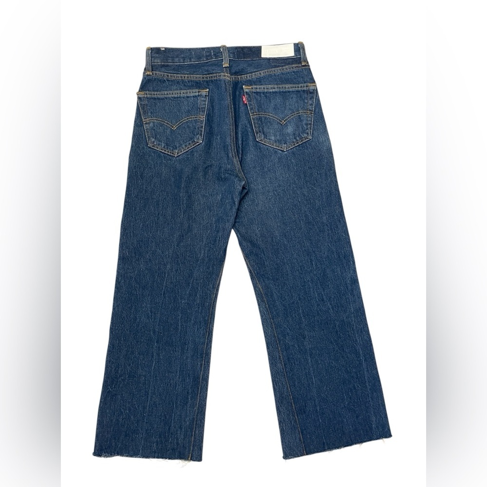 Levi’s Re/Done Style #1120WLC Indigo High Rise Wide Leg Denim Jeans size 27